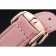 Omega DeVille Prestige quadrante rosa cinturino in pelle rosa con diamanti in oro 1454126