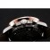 Swiss Omega Speedmaster Professional quadrante nero con accenti in oro Bracciale in pelle nera 1453937