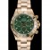 Rolex Cosmograph Daytona Quadrante Verde Cassa e Bracciale in Oro - 1454244