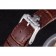 Jaeger Lecoultre Tourbillon Perpetuel Silver Bezel Cinturino in pelle marrone 621617