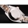 Rolex DateJust cassa in acciaio inossidabile spazzolato quadrante marrone placcato diamante