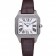 Cartier Santos 100 diamanti lunetta in argento 621908