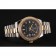 Swiss Rolex Day-Date quadrante nero cassa in oro con diamanti Bracciale in acciaio inossidabile bicolore 1453976