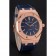 Swiss Audemars Piguet Royal Oak quadrante blu cassa in oro cinturino in pelle blu