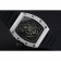 Richard Mille Tourbillion Spider RM 19-01 Bracciale in gomma nera con cassa in argento 1454256