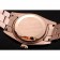 Swiss Rolex DateJust Rose Gold Dial Diamond Case Bracciale in oro rosa 1453977