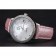 Omega DeVille Prestige Co-Axial Diamond Silver Case quadrante in madreperla Cinturino in pelle rosa