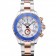 Rolex Yachtmaster con quadrante bianco con lunetta in ceramica blu