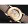 Swiss Patek Philippe cronografo multiscala quadrante bianco cassa in oro cinturino in pelle nera