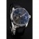 Swiss IWC portoghese quadrante nero quadrante nero quadrante argento cassa in pelle nera braccialetto 1453906