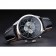 Breitling Transocean Chronograph Unitime quadrante nero Cassa in acciaio inossidabile Bracciale in pelle nera 622242