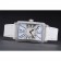 Franck Muller Long Island Classic quadrante bianco cassa con diamanti Cinturino in pelle bianca 622368