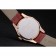 Orologio con bracciale Chopard in pelle rossa 80276