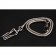 Orologio da tasca svizzero Panerai Luminor quadrante nero cassa e catena in acciaio inossidabile 1453743