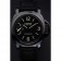 Panerai Luminor Marina quadrante nero cinturino in pelle nera cassa in acciaio inossidabile nero