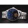 Omega De Ville Moonphase Tourbillon quadrante nero Cassa in acciaio inossidabile Bracciale bicolore in acciaio nero