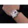 Quadrante bianco con diamanti del tourbillon volante di Cartier Rotonde 621954