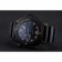 Panerai Luminor sommergibile flyback data quadrante nero marcature gialle cassa ionizzata nera cinturino in caucciù nero