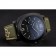 Panerai Luminor 1950 3-Days GMT cassa nera quadrante nero Bracciale verde 1454015