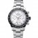 Rolex Daytona quadrante bianco smaltato nero in acciaio inossidabile