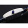 Cartier Tank MC cassa in acciaio inossidabile quadrante blu cinturino in pelle blu 622178