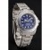 Swiss Rolex Submariner Skull Limited Edition quadrante blu cassa e bracciale bianco 1454094