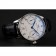 Swiss IWC portoghese quadrante bianco con numeri blu cassa in argento Bracciale in pelle nera 1453913