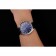 Omega Globemaster quadrante blu cassa in acciaio inossidabile cinturino in pelle nera