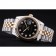 Rolex Datejust quadrante nero diamanti lunetta a coste 7453