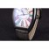 Franck Muller Casablanca cinturino in pelle di coccodrillo nero 621641