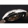 Swiss Patek Philippe cronografo multiscala quadrante bianco cassa in acciaio inossidabile cinturino in pelle nera