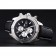 Breitling Chronomat 13 cassa in acciaio inossidabile quadrante nero cinturino in pelle nera 622.237
