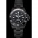 Rolex Bamford Submariner quadrante nero con numeri romani cassa e bracciale ionizzati neri