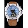 Bracciale in pelle scamosciata con quadrante nero sommergibile Panerai Luminor