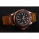 Rolex Yacht Master quadrante nero lunetta marrone cassa in oro rosa bracciale in pelle marrone 1453860