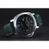 Bracciale Panerai Luminor Marina in acciaio inossidabile lucido con lunetta in pelle verde 622.310