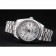 Rolex Swiss DayDate in acciaio inossidabile con quadrante argentato a coste 41995