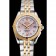 Breitling Colt Lady quadrante rosa Diamond Hour Marks lunetta in oro cassa in acciaio inossidabile bracciale bicolore