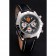 Breitling Chronomat Frecce Tricolori quadrante nero cassa in acciaio inossidabile cinturino in pelle nera