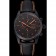 Cronografo Mido Multifort All Black & amp; Cinturino in pelle nera con quadrante arancione 622181