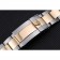 Bracciale a maglie in oro giallo e acciaio inossidabile placcato Rolex 622485