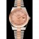 Swiss Rolex Datejust quadrante in oro rosa e cassa in acciaio inossidabile lunetta bracciale bicolore