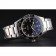 Swiss Omega Seamaster quadrante nero cassa e bracciale in acciaio inossidabile 622.843