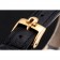 Omega De Ville Prestige Small Seconds quadrante bianco cassa in oro cinturino in pelle nera