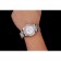 Swiss Rolex Day-Date quadrante bianco cassa del diamante Bracciale in acciaio inossidabile 1453967