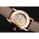 Swiss Patek Philippe cronografo multiscala quadrante nero cassa in oro rosa cinturino in pelle marrone