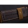 Swiss Panerai Luminor Ceramica Flyback cronografo quadrante nero cassa nera cinturino in pelle marrone