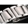 Quadrante bianco con cinturino in acciaio inossidabile Omega DeVille Ladymatic