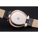 Orologio da donna Omega quadrante bianco cassa in oro cinturino in pelle nera 622820