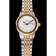 Patek Philippe Calatrava Ladies quadrante bianco cassa in oro giallo bracciale bicolore 1453828